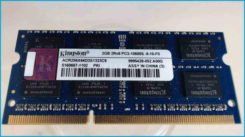 2GB DDR3 Arbeitsspeicher RAM Kingston PC3-10600S-9-10-F0 EasyNote MS2291 LM91-RB