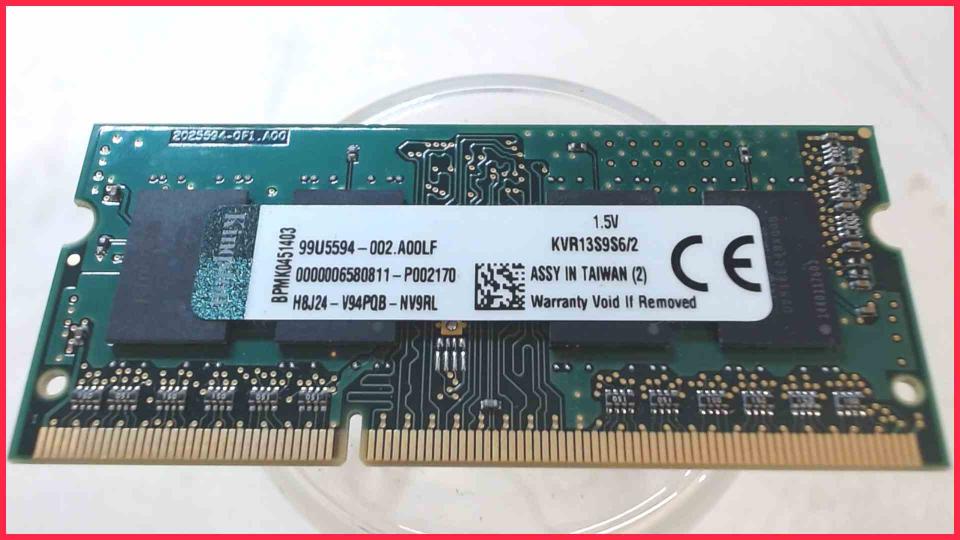 2GB DDR3 Arbeitsspeicher RAM Kingston PC3-10600S EasyNote TE69KB MS2384 -2