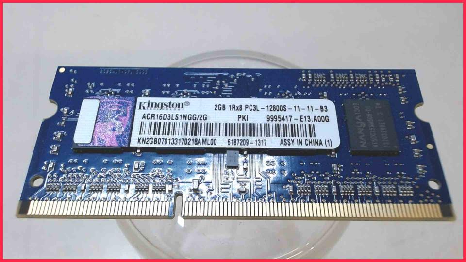 2GB DDR3 Arbeitsspeicher RAM Kingston PC3L-12800S EasyNote TE69KB MS2384 -2