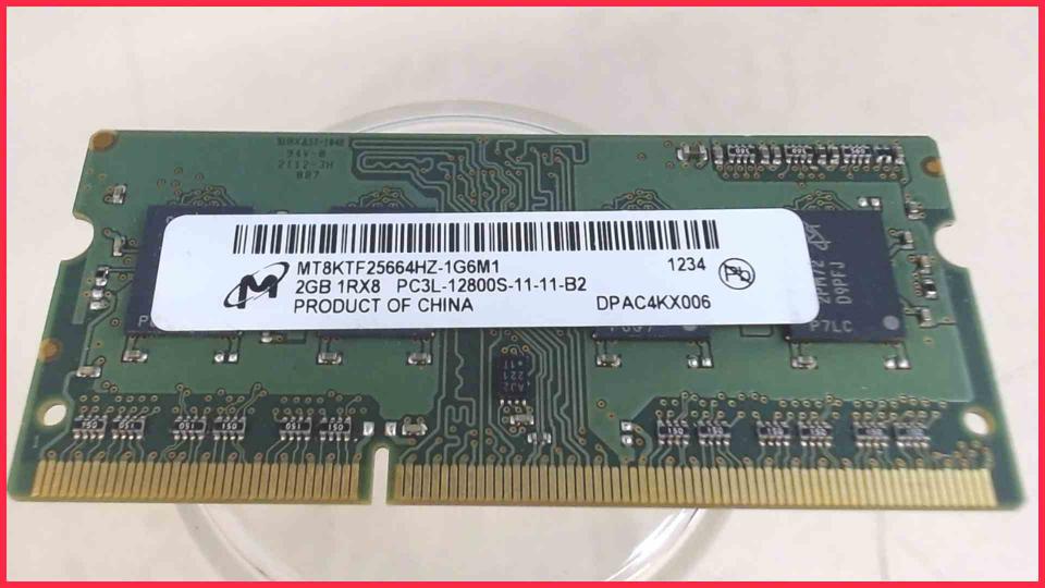 2GB DDR3 Arbeitsspeicher RAM Micron PC3L-12800S Acer Aspire 5732Z KAWF0