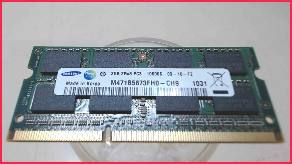 2GB DDR3 Arbeitsspeicher RAM Samsung PC3-10600S-09-10-F2 HP EliteBook 8440p