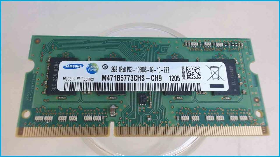 2GB DDR3 Arbeitsspeicher RAM Samsung PC3-10600S-09-10-ZZZ Lenovo Ideapad S205