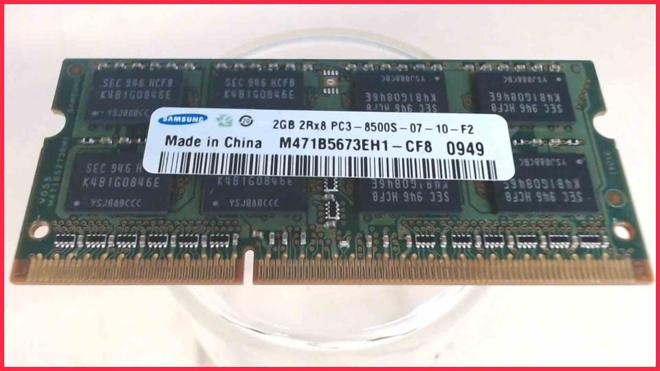 2GB DDR3 Arbeitsspeicher RAM Samsung PC3-8500S-07-10-F2 Acer Aspire 8942G