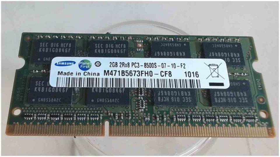 2GB DDR3 Arbeitsspeicher RAM Samsung PC3-8500S-07-10-F2 Dell Inspiron 1764