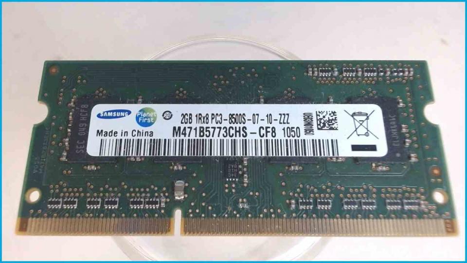 2GB DDR3 Arbeitsspeicher RAM Samsung PC3-8500S-07-10-ZZZ Samsung E372 NP-E372