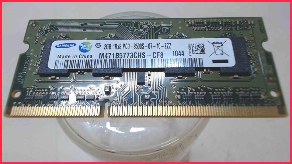 2GB DDR3 Arbeitsspeicher RAM Samsung PC3-8500S-07-10-ZZZ Shuttle XH110V
