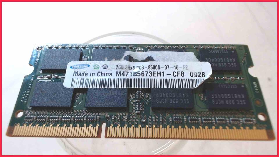 2GB DDR3 Arbeitsspeicher RAM Samsung PC3-8500S Samsung R730 NP-R730 -2