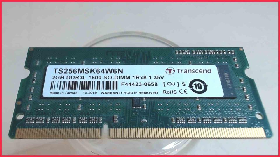 2GB DDR3 Arbeitsspeicher RAM Transcend 3L 1600 Aspire E1-530 Z5WE1 -2