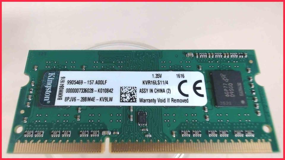 4GB DDR3 Arbeitsspeicher RAM Kingston PC3-12800S Gigabyte Brix GB-Bace-3150