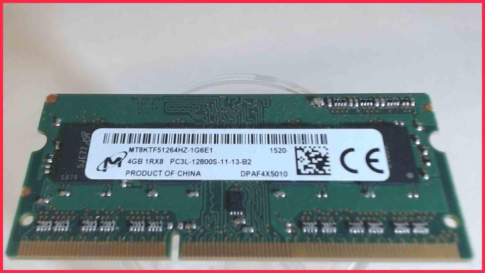 4GB DDR3 Arbeitsspeicher RAM Micron PC3L-12800S-11-11-B2 Dell Latitude E6540