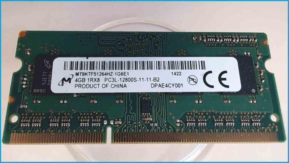 4GB DDR3 Arbeitsspeicher RAM Micron PC3L-12800S-11-11-B2 Lenovo G50-45 80E3