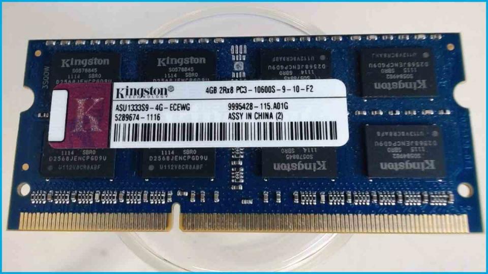 4GB DDR3 Arbeitsspeicher RAM PC3-10600S-9-10-F2 EasyNote MS2291 LM91-RB