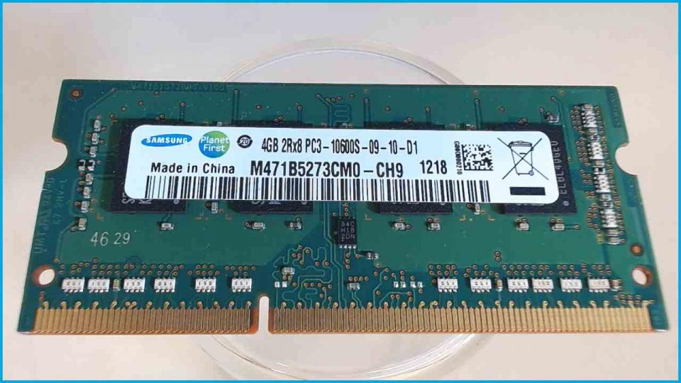 4GB DDR3 Arbeitsspeicher RAM Samsung PC3-10600S-09-10-D1 Samsung NP300E5C-A04DE