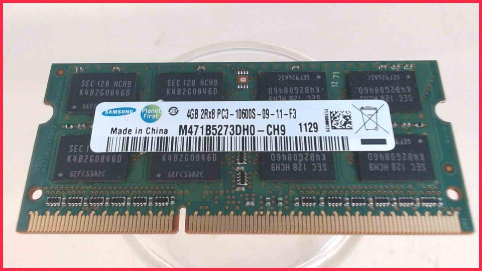 4GB DDR3 Arbeitsspeicher RAM Samsung PC3-10600S-09-11-F3 Asus X73B -2