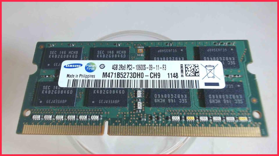4GB DDR3 Arbeitsspeicher RAM Samsung PC3-10600S-09-11-F3 Lenovo ThinkPad T530