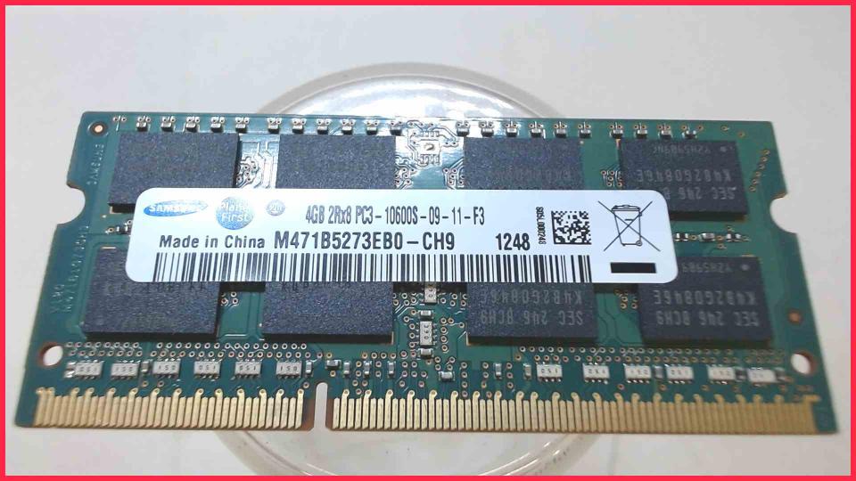 4GB DDR3 Arbeitsspeicher RAM Samsung PC3-10600S-09-11-F3 Samsung 300E NP300E5C