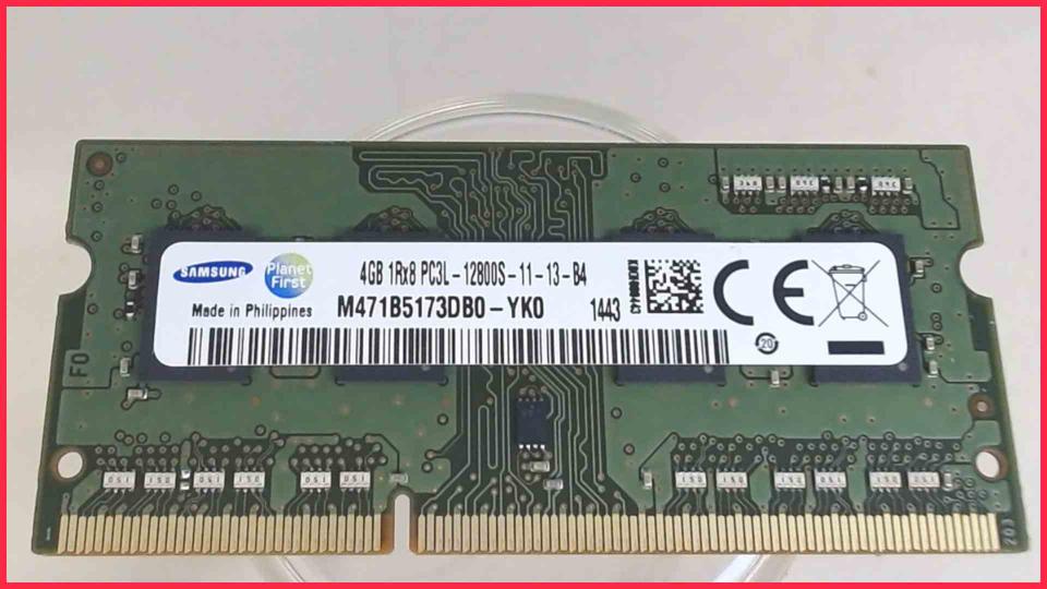 4GB DDR3 Arbeitsspeicher RAM Samsung PC3L-12800S-11-12-B4 Asus Zenbook UX303L i5