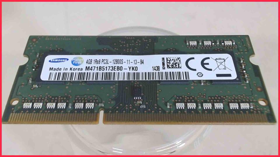 4GB DDR3 Arbeitsspeicher RAM Samsung PC3L-12800S-11-13-B4 Lenovo G50-45 80E3 -3