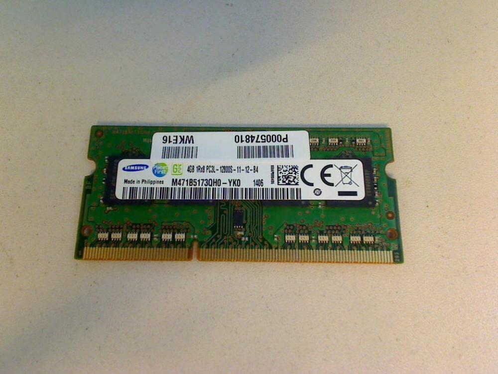 4GB DDR3 Arbeitsspeicher RAM Samsung PC3L-12800S Toshiba Satellite Pro C50-A-1C8