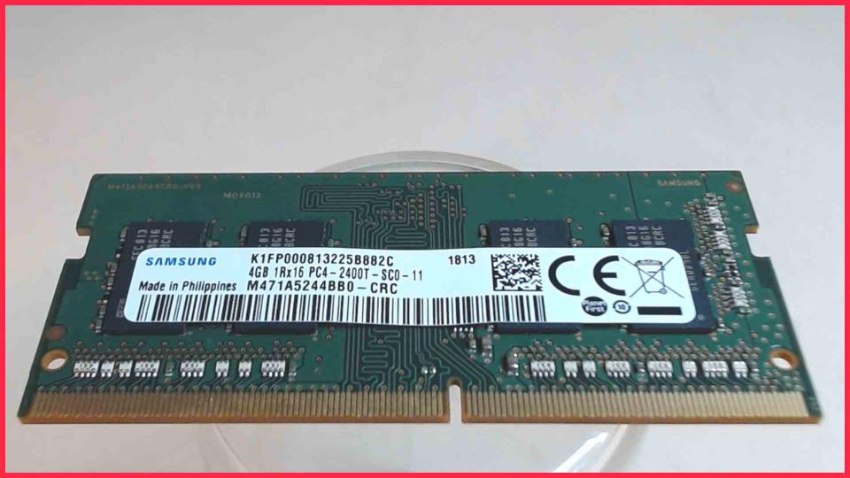 4GB DDR4 Arbeitsspeicher RAM Samsung PC4-2400T-SC0-11 HP 17-bs530ng