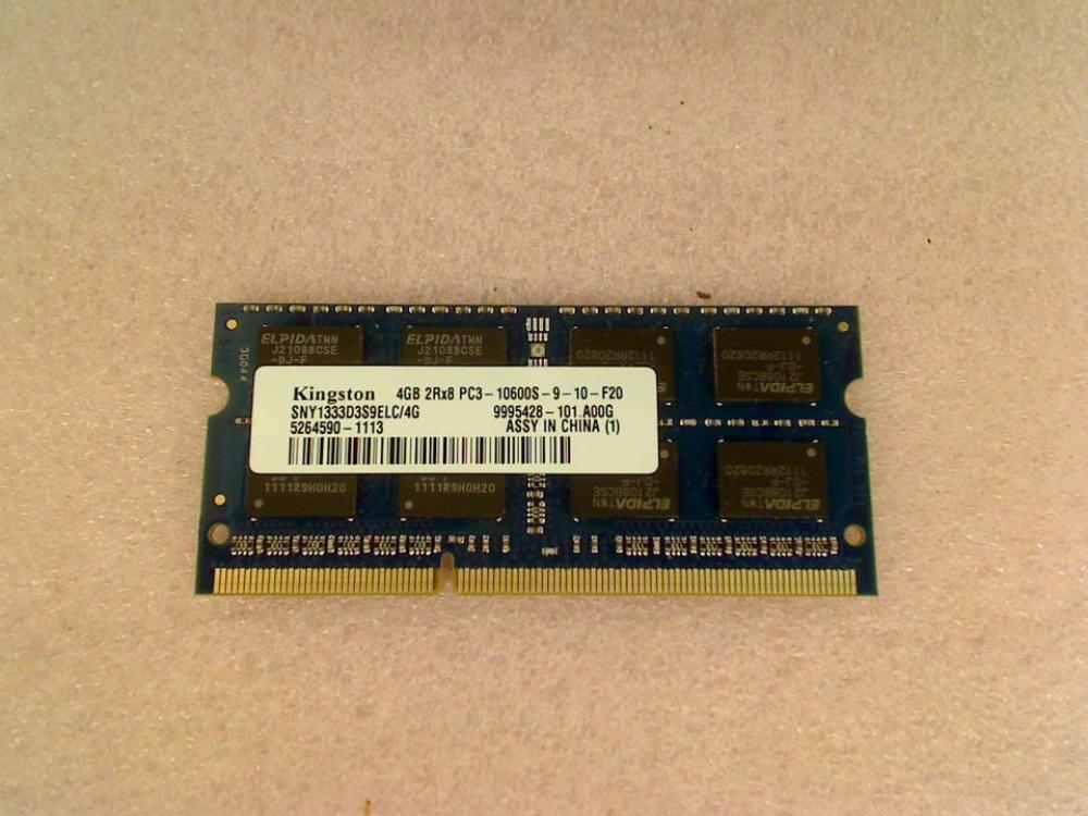 4GB RAM DDR3 PC3-10600S Kingston SNY1333D3S9ELC/4G Sony Vaio PCG-71911M VPCEH