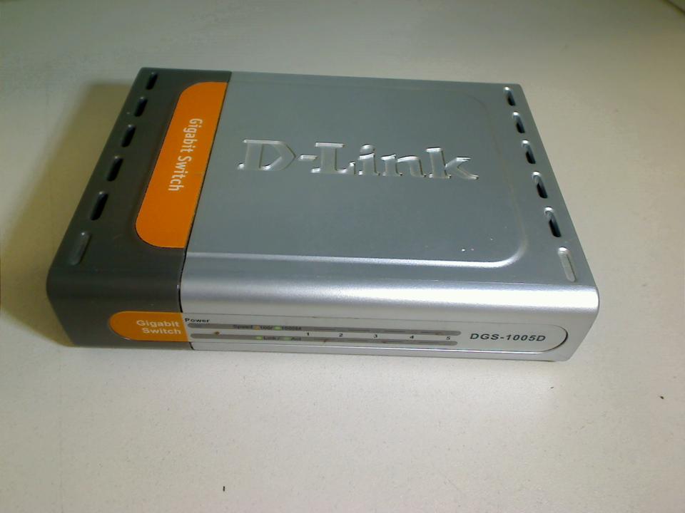 5-Port Gigabit Switch Hub (ohne Netzteil) D-Link DGS-1005D