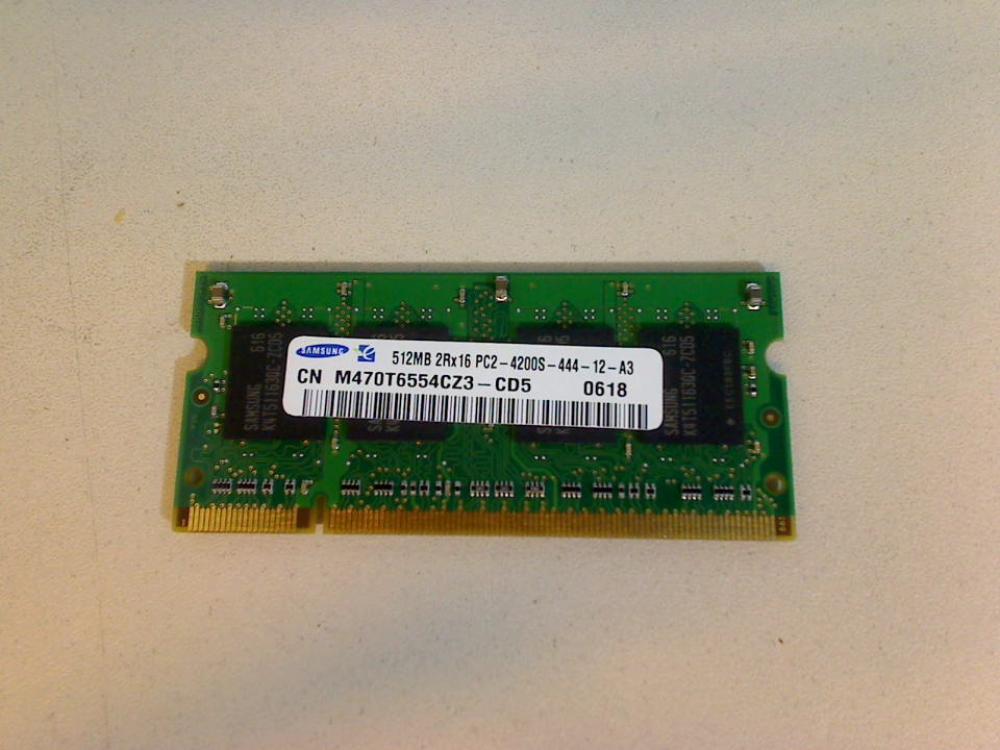 512 MB DDR2 SODIMM RAM PC2-4200 Samsung Sony Vaio PCG-7Q1 VGN-FJ3S