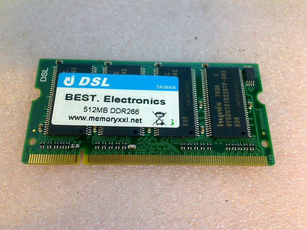 512MB DDR Arbeitsspeicher RAM DSL 266 Maxdata Vision 4000T N34BS1
