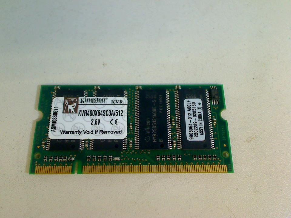 512MB DDR Arbeitsspeicher RAM Kingston KVR400X64SC3A/512 FSC Amilo L7300