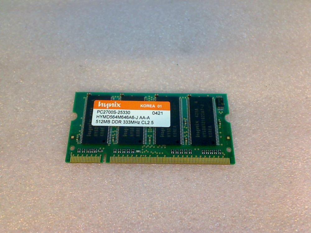 512MB DDR Arbeitsspeicher RAM PC2700S-25330 Hynix IBM ThinkPad 2373 T41 (2)