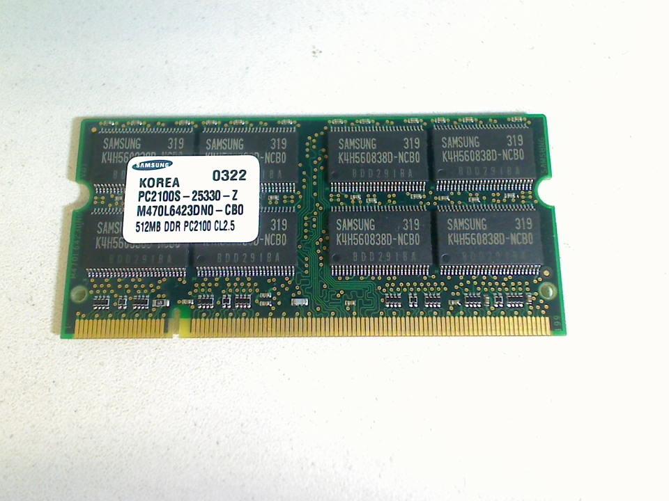 512MB DDR Arbeitsspeicher RAM Samsung PC2100S-25330-Z Amilo-A CY26 A7600