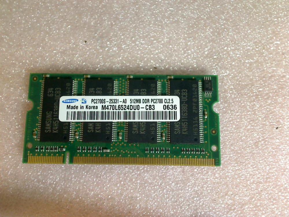 512MB DDR Arbeitsspeicher RAM Samsung PC2700-25331-A0 Asus M2400N
