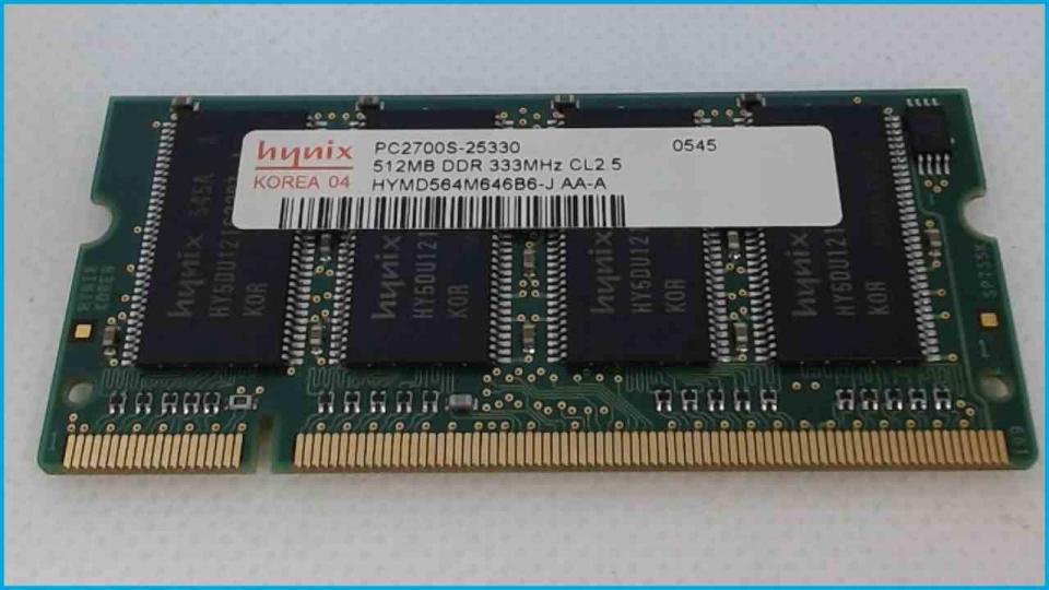 512MB DDR Arbeitsspeicher RAM hynix PC2700S-2530 333MHz Amilo A1650G MS2174 -2