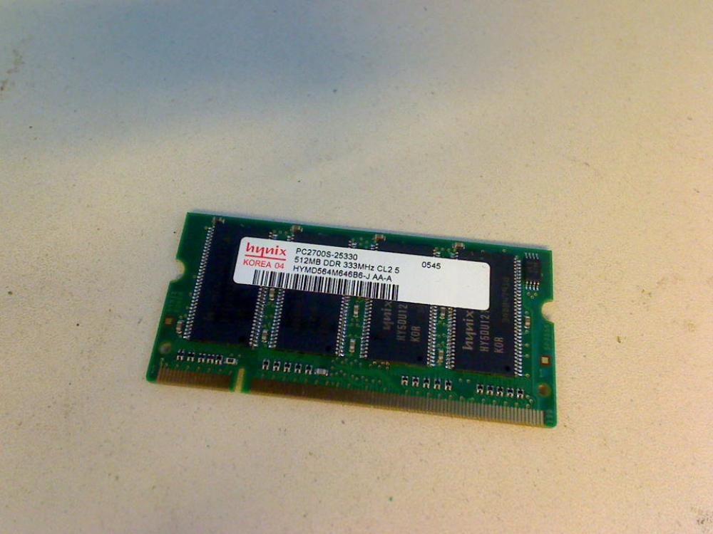 512MB DDR PC2700S Hynix SODIMM Ram Memory Toshiba Satellite SL10-104 PSL10E