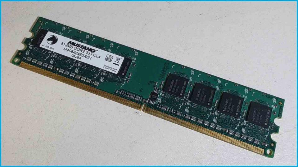 512MB DDR2 Memory RAM 533MHz CL4 MUSTANG M40646465X6N