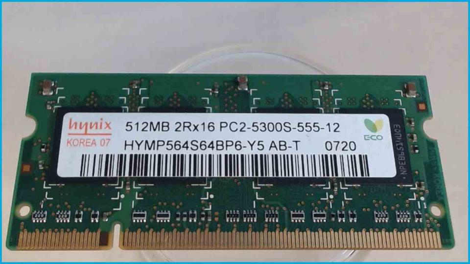 512MB DDR2 Arbeitsspeicher RAM Hynix PC2-5300S-555-12 TravelMate 2480 ZR1