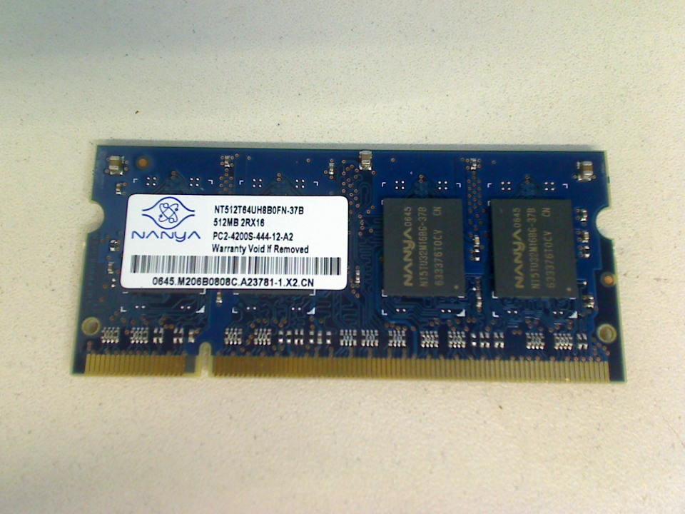 512MB DDR2 Arbeitsspeicher RAM Nanya PC2-4200S-444-12-A2 Dell Inspiron 9400 -4