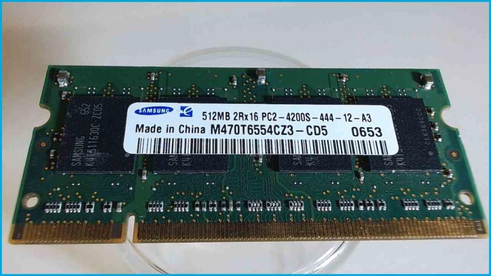 512MB DDR2 Arbeitsspeicher RAM PC2-4200S-444-12-A3 Samsung M470T6554CZ3-CD5