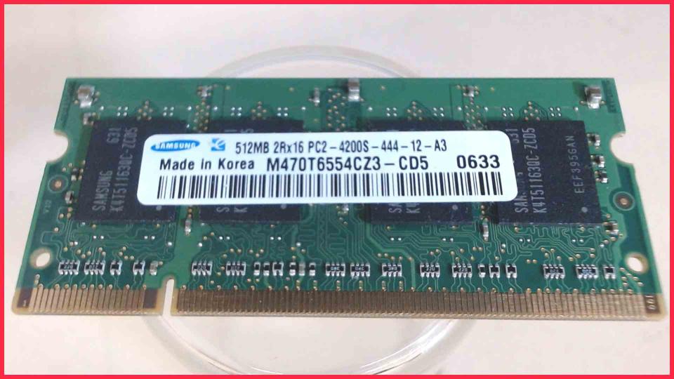 512MB DDR2 Arbeitsspeicher RAM PC2-4200S-444-12-A3 Samsung NP-R60S Plus -2