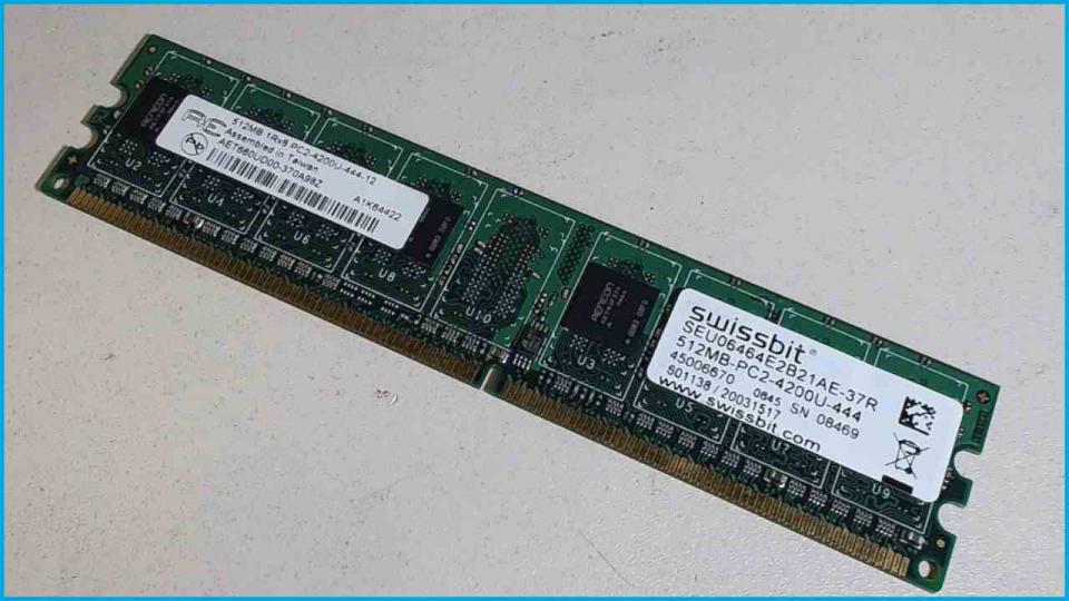 512MB DDR2 Memory RAM PC2-4200U-444-12 Aeneon AET660UD00-370A98Z