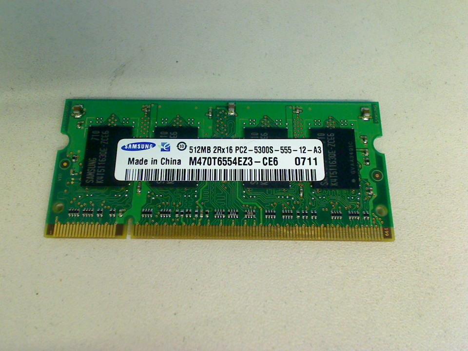 512MB DDR2 Arbeitsspeicher RAM Samsung PC2-5300S-555-12-A3 IBM T43 Type 1871