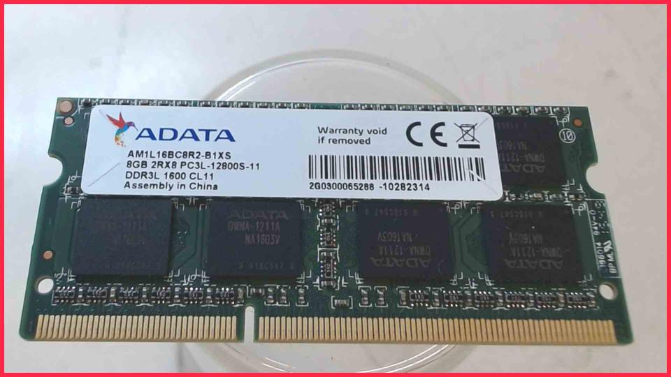 8GB DDR3 Arbeitsspeicher RAM Adata PC3L-12800S-11 HP 250 G4