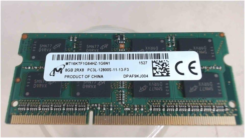 8GB DDR3 Arbeitsspeicher RAM Micron PC3L-12800S-11-13-F3 Dell Latitude E5550