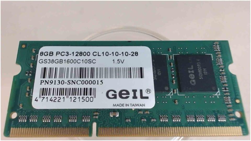 8GB DDR3 Arbeitsspeicher RAM PC3-12800 CL10-10-10-2B Lenovo G560E 1050
