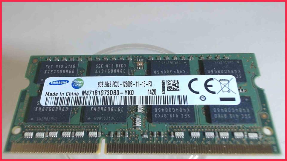 8GB DDR3 Arbeitsspeicher RAM Samsung PC3L-12800S-11-13-F3 HP ProBook 470 G1