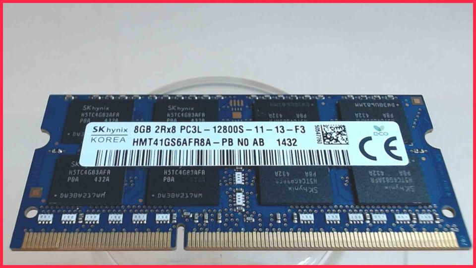 8GB DDR3 Arbeitsspeicher RAM hynix PC3L-12800S-11-13-F3 HP Pavilion 15-p121ng