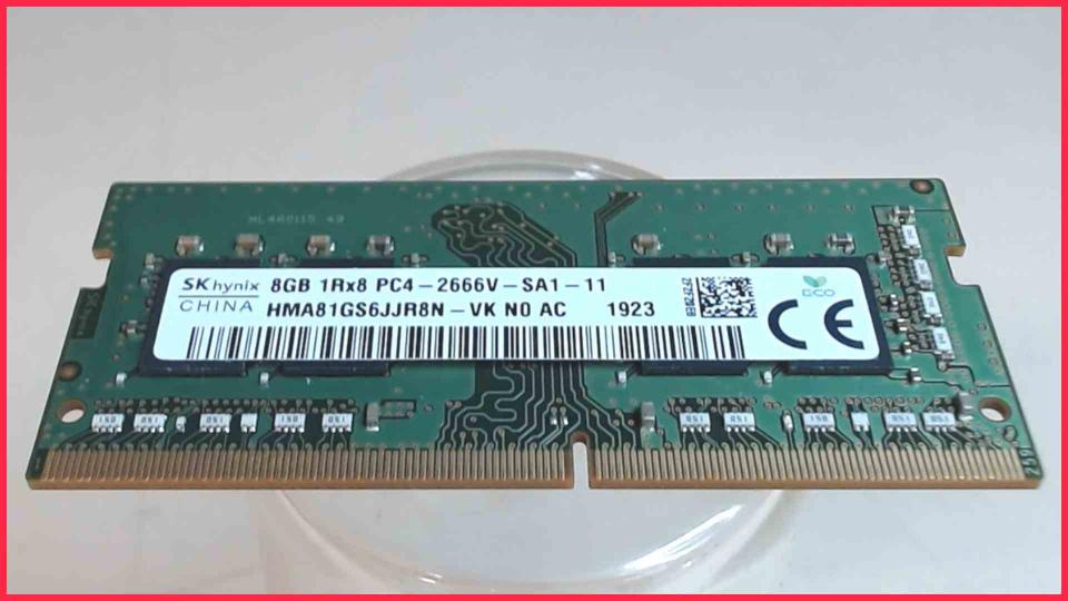 8GB DDR4 Arbeitsspeicher RAM SK hynix PC4-2666V-SA1-11 HP 17-by3639ng