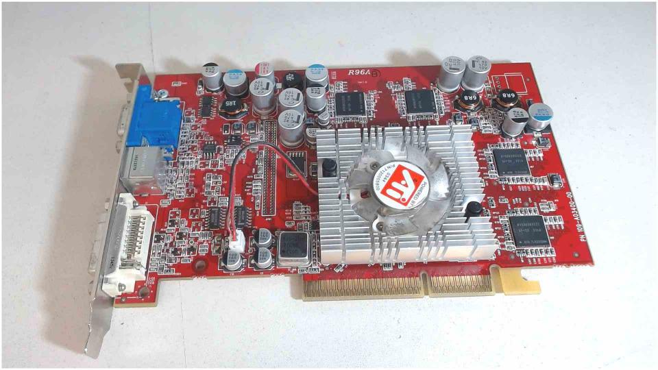 AGP graphics card 109-A03400-00 ATI Radeon 9600 128MB R96A