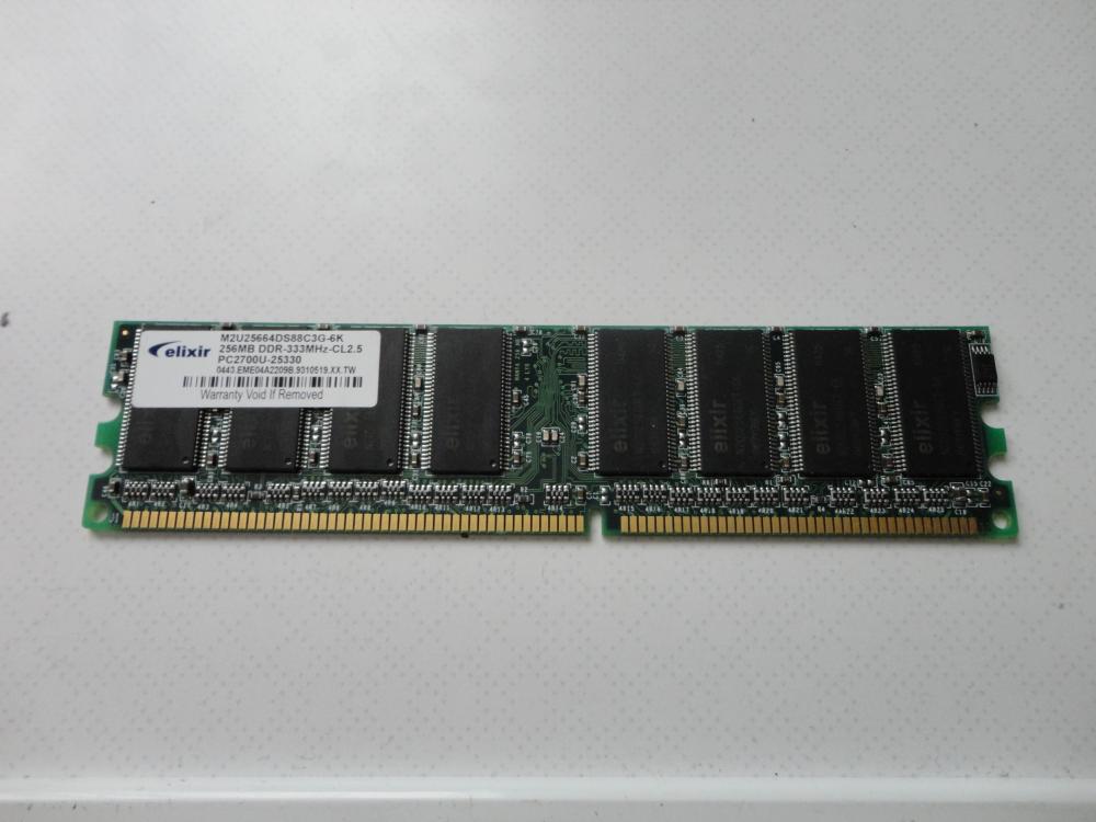 ARBEITSSPEICHER RAM DDR1 333MHZ CL2,5 Acer elixir PC2700U 256MB