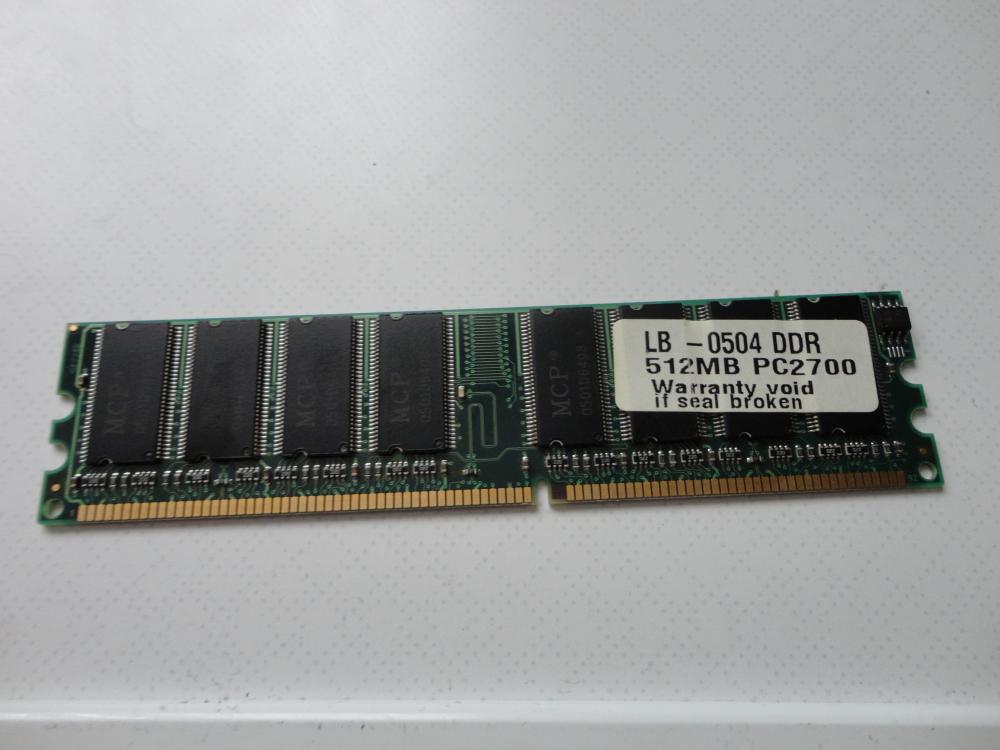 ARBEITSSPEICHER RAM DDR1 Acer LB 0504 512MB PC2700